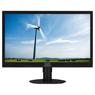 Philips Brilliance 241S4LCB - 24 inch - 1920x1080 - DVI - VGA - Zwart - Zonder voet