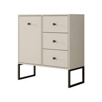 Meubella Dressoir Lyndall - Beige - 77 cm - Met lades