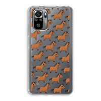 Pony: Xiaomi Redmi Note 10S Transparant Hoesje
