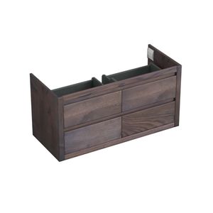 Onderkast Forzalaqua Gela 2.0 120x51x60 Cm 4 Softclose Lades Eiken Charcoal