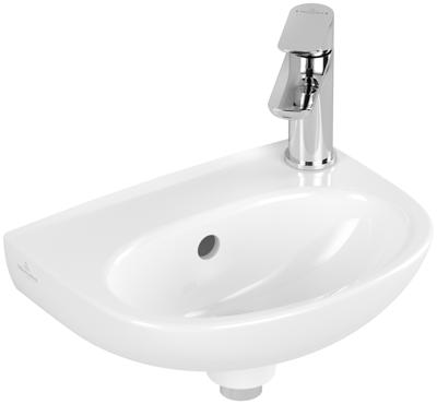 Villeroy & Boch O.Novo Fontein 36X27.5X14.5 Cm Met Overloop White Alpine