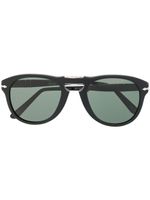 Persol lunettes de soleil à monture aviateur - Noir