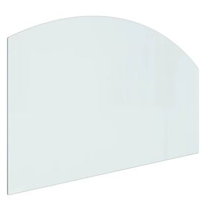 vidaXL Glasplaat openhaard 100x60 cm