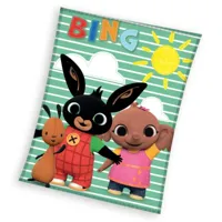 Bing Coral fleece deken- 110 x 150 cm