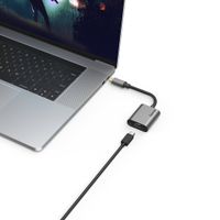 Hama 00200306 USB-C / Mini-displayport / HDMI / VGA Adapter [1x USB-C stekker - 1x Mini-DisplayPort bus, HDMI-bus, VGA-bus] Grijs - thumbnail