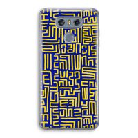 Majorelle Blue Print: LG G6 Transparant Hoesje Majorelle Blue Print: LG G6 Transparant Hoesje