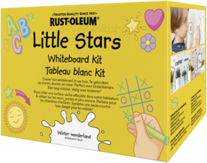 rust-oleum little stars whiteboard kit 500 ml