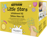 rust-oleum little stars whiteboard kit 0.5 ltr