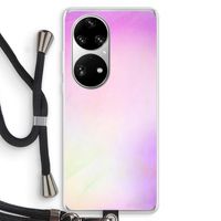 Flow mist pastel: Huawei P50 Pro Transparant Hoesje met koord