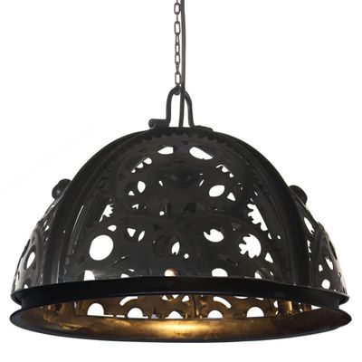 VidaXL Plafondlamp industrieel kettingwiel-ontwerp e27 45 cm