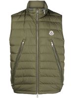 Moncler gilet matelassé Albyt Down - Vert - thumbnail