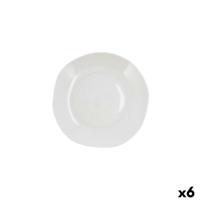 Diep bord Ariane Earth Keramisch Wit 23 cm (6 Stuks)