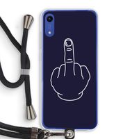 F**k U: Honor Play 8A Transparant Hoesje met koord