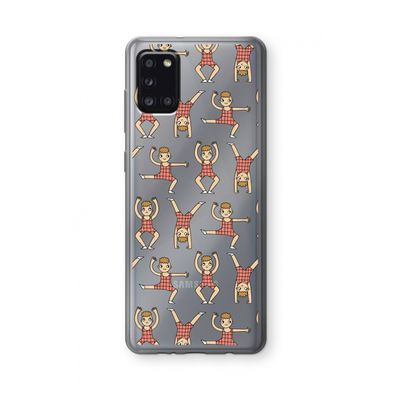 Gymboys: Samsung Galaxy A31 Transparant Hoesje