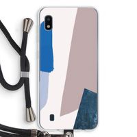 Lapis: Samsung Galaxy A10 Transparant Hoesje met koord
