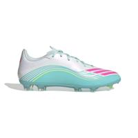 adidas F50 Messi League Gras / Kunstgras Voetbalschoenen (MG) Wit Turquoise Roze