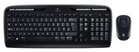 Logitech Wireless Combo MK330 toetsenbord Inclusief muis RF Draadloos QWERTY Engels Zwart - thumbnail