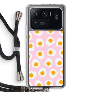 Dancing eggs: Xiaomi Mi 11 Ultra Transparant Hoesje met koord