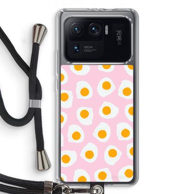 Dancing eggs: Xiaomi Mi 11 Ultra Transparant Hoesje met koord