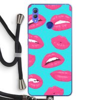 Bite my lip: Honor Note 10 Transparant Hoesje met koord