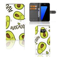 Samsung Galaxy S7 Edge Leuk Hoesje Avocado Singing