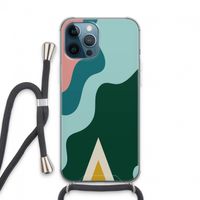 Noor B: iPhone 13 Pro Max Transparant Hoesje met koord
