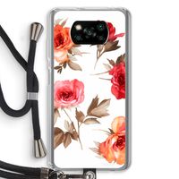 Roosjes: Xiaomi Poco X3 NFC Transparant Hoesje met koord