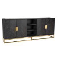 Dressoir Blackbone Goud - 4-deurs