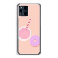 Donut: Oppo Find X3 Pro Transparant Hoesje