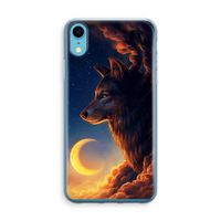 Night Guardian: iPhone XR Transparant Hoesje