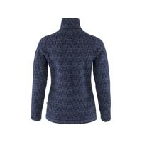 Fjallraven Snow Cardigan Fleece Dames Dark Navy L