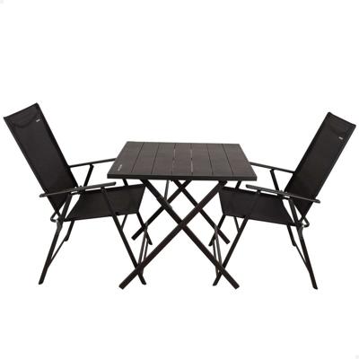 Tafel met twee stoelen Aktive 75 x 70 x 75 cm (3 Onderdelen)