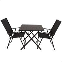 Tafel met twee stoelen Aktive 75 x 70 x 75 cm (3 Onderdelen)