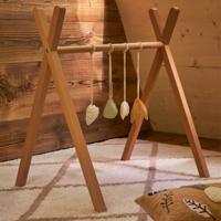 Kave Home Babygym 'Maralis' 74 x 53cm, kleur Naturel