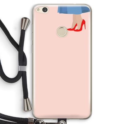 High heels: Huawei Ascend P8 Lite (2017) Transparant Hoesje met koord