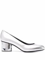 Ferragamo escarpins Farrah en cuir - Gris Ferragamo escarpins Farrah en cuir - Gris