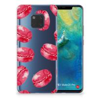 Huawei Mate 20 Pro | Siliconen Case | Pink Macarons