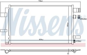 Condensor, airconditioning 940933