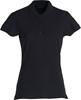 Clique 028231 Basic Polo Ladies - Zwart - XXL