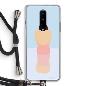 Mirror: OnePlus 8 Transparant Hoesje met koord