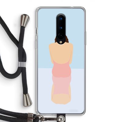 Mirror: OnePlus 8 Transparant Hoesje met koord