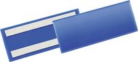 Durable Etikettenhouder | B210xH74mm blauw | zelfklevend | pak a 50 stuks - 179407 179407 - thumbnail