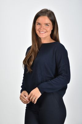 Les Tricots de Lea trui Monroe 21692 blauw Les Tricots de Lea trui Monroe 21692 blauw