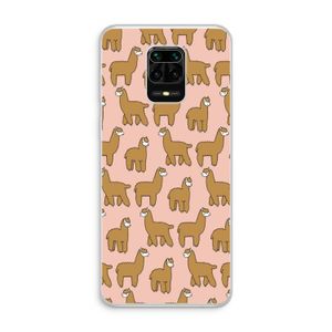 Alpacas: Xiaomi Redmi Note 10 Lite Transparant Hoesje