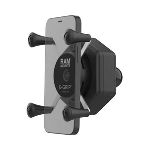 RAM Mount X-Grip® Telefoonhouder met Kogel & Vibe-Safe™ Adapter Keuze montage