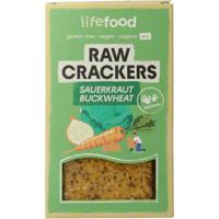 Lifefood Life crackers zuurkool boekweit raw bio
