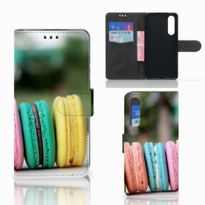 Huawei P30 Book Cover Macarons