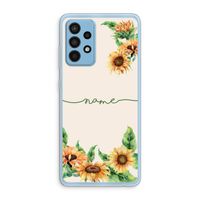 Zonnebloemen: Samsung Galaxy A52 Transparant Hoesje
