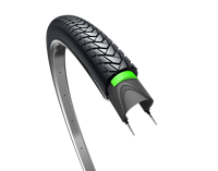 Edge Buitenband traveller protect 28 x 1.40" / 37-622mm - zwart met reflectie