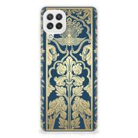 Samsung Galaxy A22 4G | M22 | TPU Case | Beige Flowers